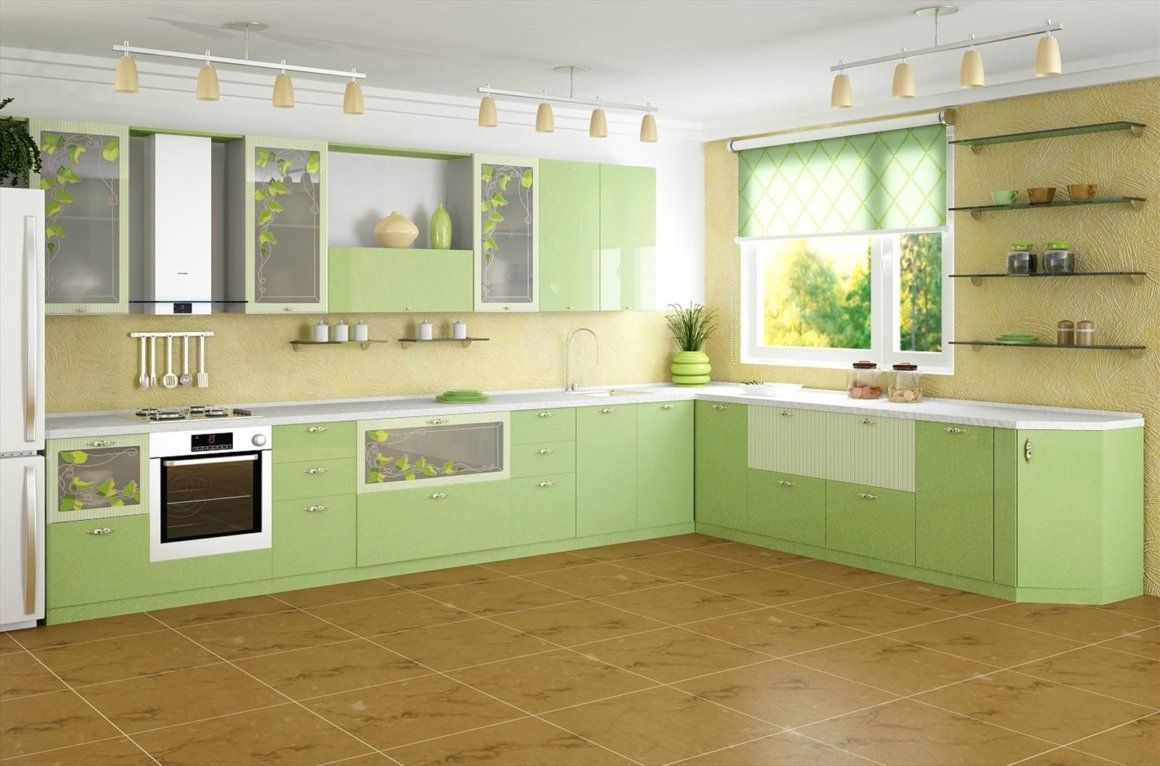 طراحی کابینت مدرن و رنگی برای آشپزخانه